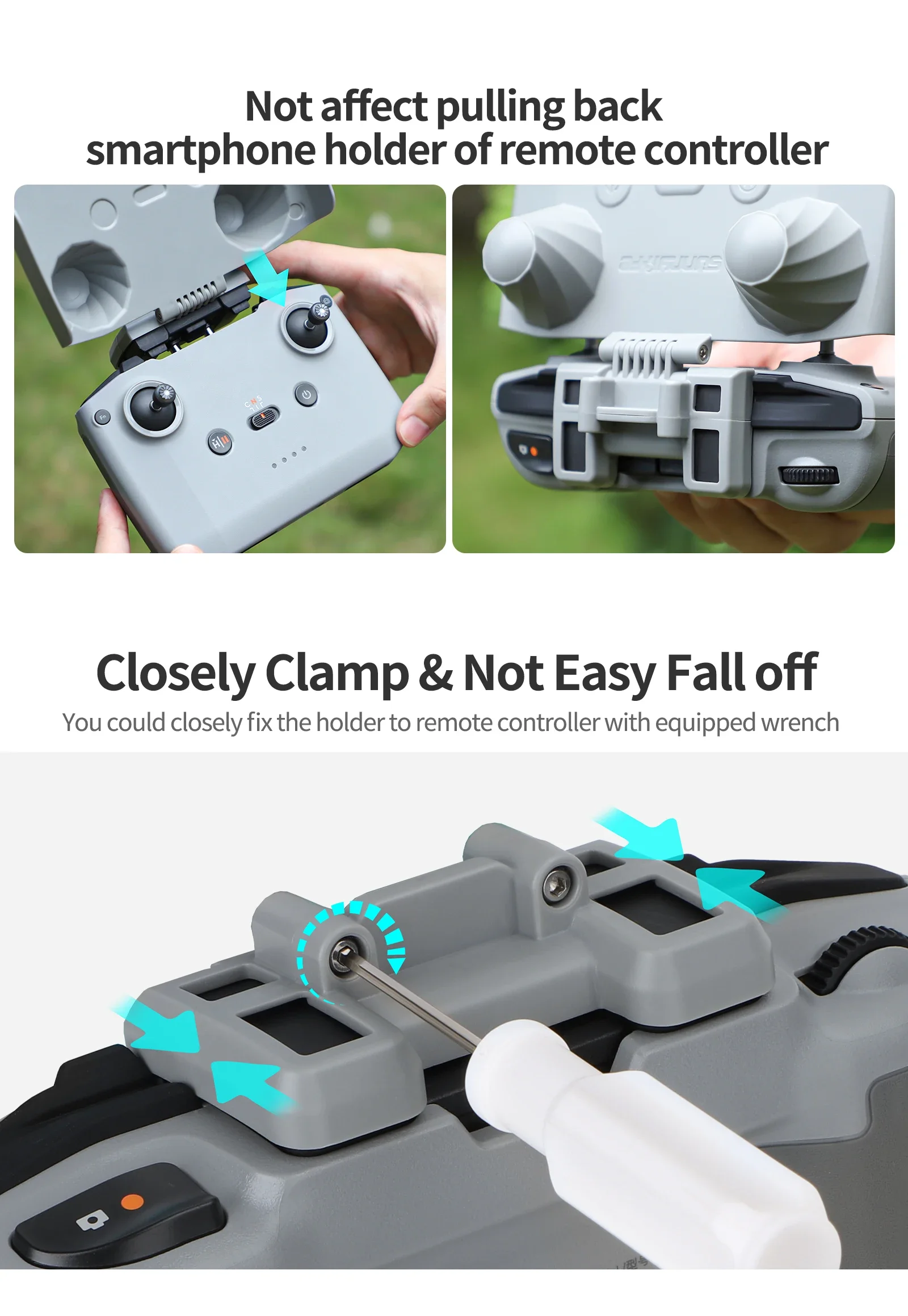 2 in 1 Controller Protector Su - Dji Drone Mini 3 ulasan dan harga