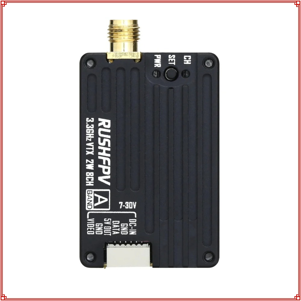 2026 New RUSHFPV 3.3G 2W VTX T - Fpv Drone Antenna ulasan dan harga