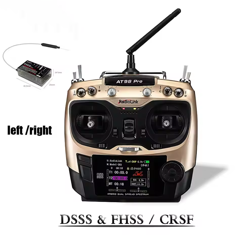 Radiolink AT9SPro 12CH 2.4G DS - Fpv Drone Battery ulasan dan harga