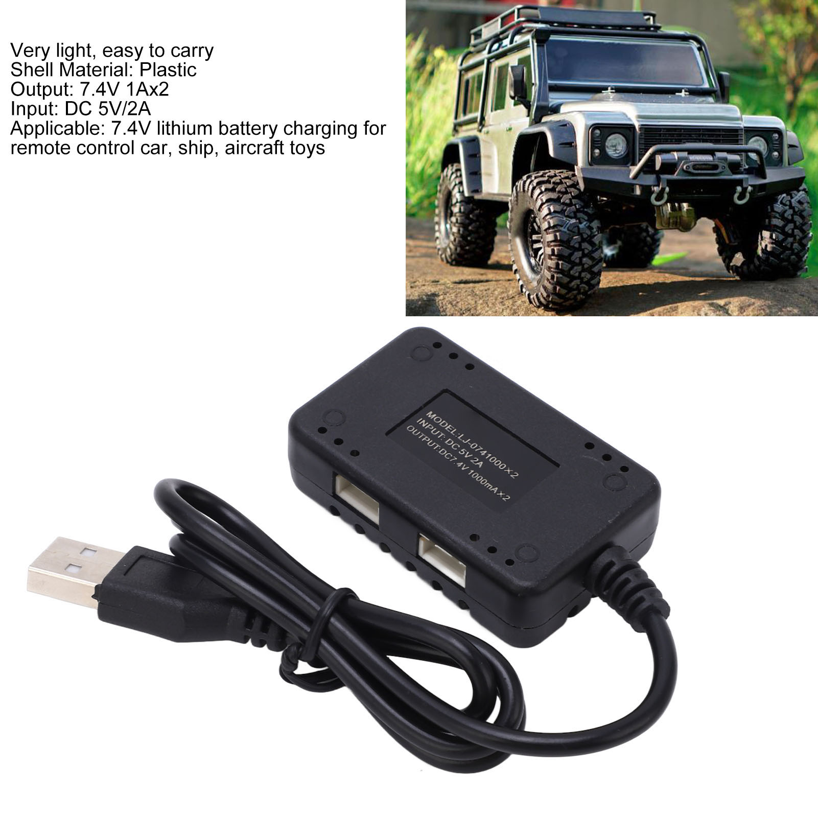 New 2 in 1 7.4V LiPo Battery B - Holy Stone Drone Hs720 ulasan dan harga